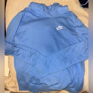 Women’s Nike Hoodie, Light Blue, Size S
